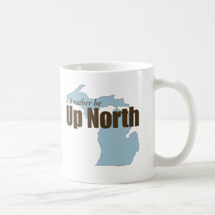 Herauf Norden - Michigan Kaffeetasse