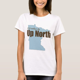 Herauf Norden - Minnesota T-Shirt