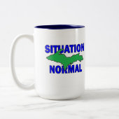 HERAUF SNAFU Tasse (Links)