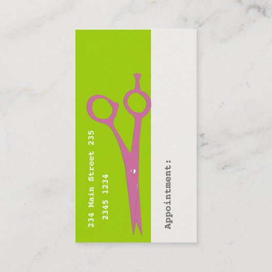 Herauf Text-das vertikale Terminkarte (Rückseite)