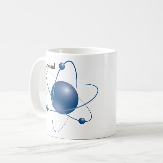 Herauf u. Atom-Tasse Kaffeetasse (Vorderseite Links)