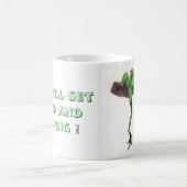 Herauf und Hopfen Kaffeetasse (Mittel)