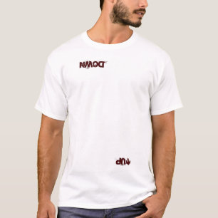 herauf unten (umgedreht) T-Shirt