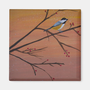 Heraus auf einem Glied Magnet