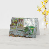 Heraus geknallt karte (Gelbe Blume)