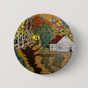 Heraus im Land Button