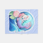 Heraus in Meer Fleecedecke (Vorderseite (Horizontal))