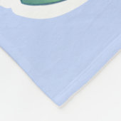 Heraus in Meer Fleecedecke (Ecke)