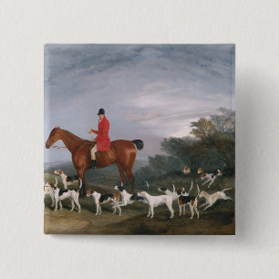 Heraus jagend, 1841 button
