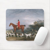 Heraus jagend, 1841 mousepad (Mit Mouse)