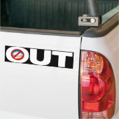 HERAUS - jedes aber Obama - 2012 Autoaufkleber (Auf Lkw)