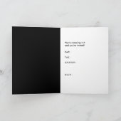 heraus kampieren Party: Geistbaum Einladung (Innenseite)