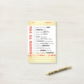 Heraus schreien post-it klebezettel (Auf Schreibtisch)