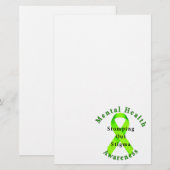 Heraus stampfen Schande Briefpapier (Vorne/Hinten)