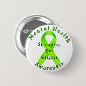 Heraus stampfen Schande Button (Vorne & Hinten)