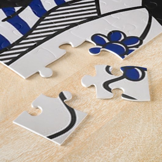 Heraus treten puzzle (Seite)