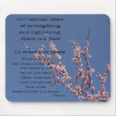 Heraus über Ideen hinaus Mousepad (Vorne)