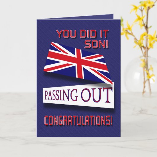 Heraus überschreiten, taten Sie es Sohn! Karte (Gelbe Blume)