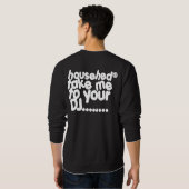 heraus untergebracht bringen Sie Musik-Sweatshirt Sweatshirt (Schwarz voll)