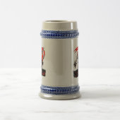 Heraus vordere grundlegende Logo-Tassen Bierglas (Mittel)