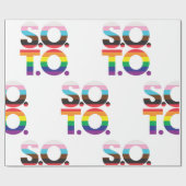 Herausblättern von Schleifpapier Geschenkpapier (Flach)