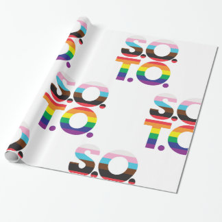 Herausblättern von Schleifpapier Geschenkpapier