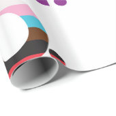 Herausblättern von Schleifpapier Geschenkpapier (Rolleneckpunkt)