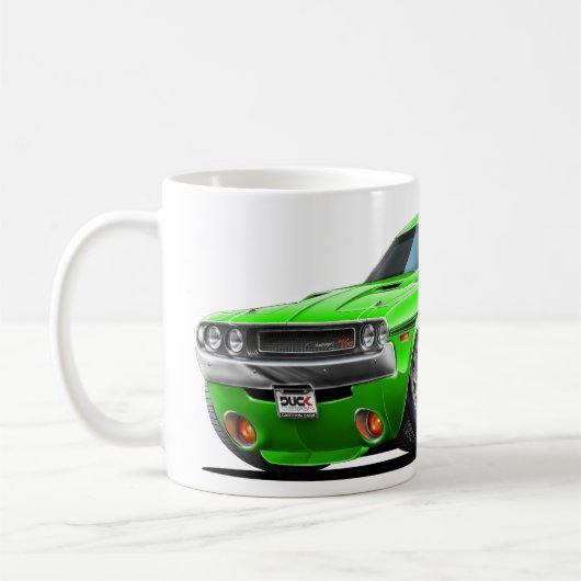 Herausforderer-grünes Auto 1970-72 Kaffeetasse (Links)