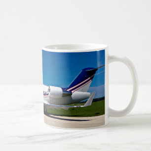 Herausforderer-Jet-Flugzeug-Tasse Kaffeetasse