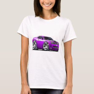 Herausforderer-lila Auto T-Shirt