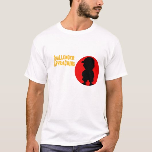 Herausforderer-Nähern T-Shirt (Vorderseite)