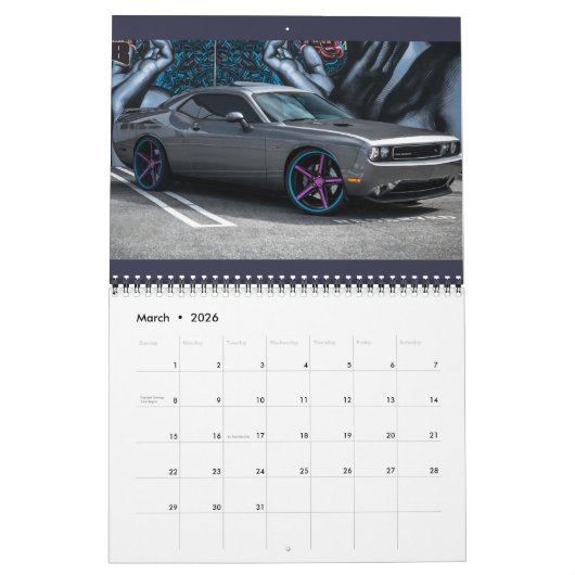 HERAUSFORDERN KALENDER (Mär 2026)