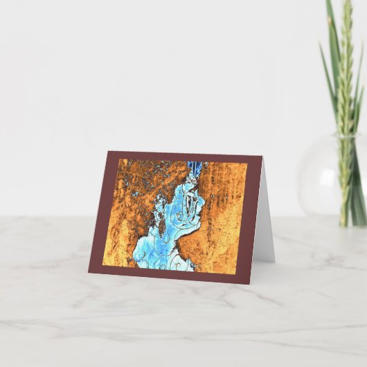 Herausfordernder Apollo; Notecard Karte (Vorderseite)