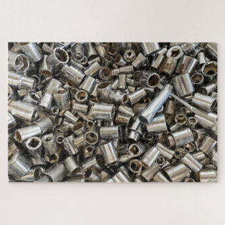 Herausforderung 1000 Stück Puzzle. "Steckdosen" Puzzle