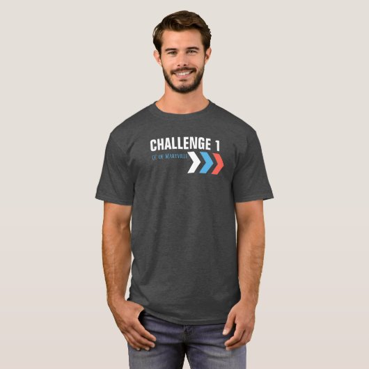 Herausforderung 1 T-Shirt (Vorne ganz)