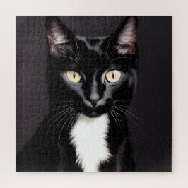 Herausforderung 676 Stück Schwarze Katze 20 x 20 Q Puzzle