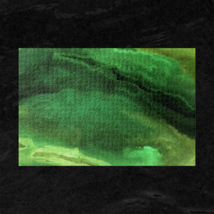 Herausforderung des grünen Abstrakten Puzzles