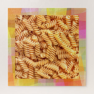 Herausforderung des italienischen Pasta-Musters Puzzle