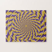 Herausforderung des Puzzles der optischen Illusion (Horizontal)