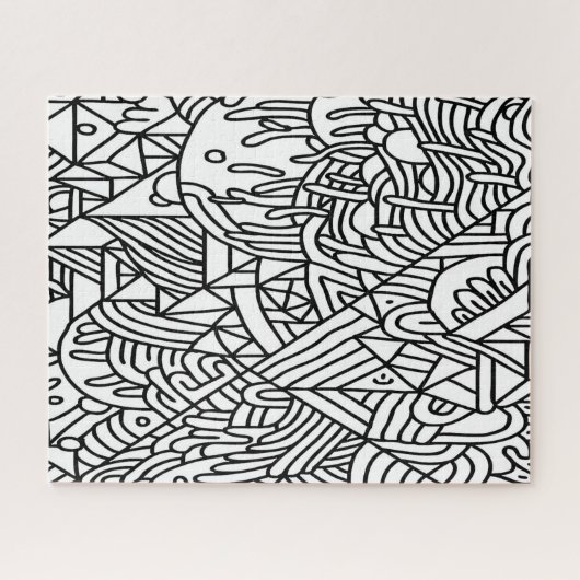 Herausforderung, Erwachsene Abstrakt Puzzle (Horizontal)