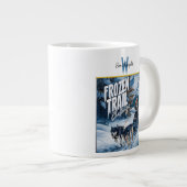 Herausforderung für gefrorene Wege - Winterrennen Jumbo-Tasse (Vorderseite Rechts)