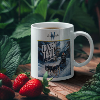 Herausforderung für gefrorene Wege - Winterrennen Jumbo-Tasse