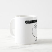 Herausforderung geltende Tasse (Vorderseite Links)