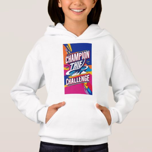 HERAUSFORDERUNG HOODIE (Vorderseite)