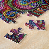 Herausforderung Jigsaw Unicorn Mandala Artwork Puzzle (Seite)