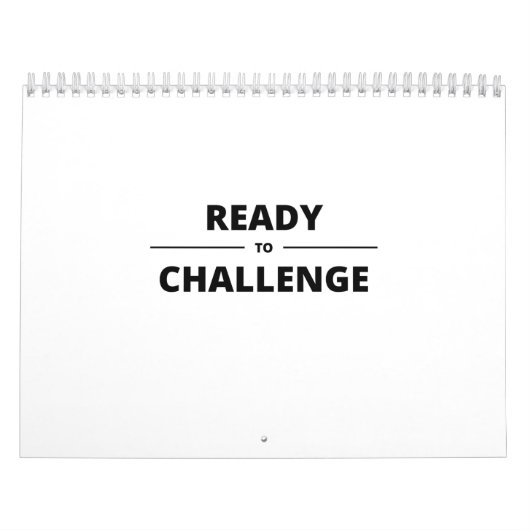 HERAUSFORDERUNG KALENDER (Titelbild)