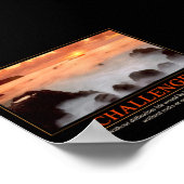 Herausforderung Poster (Ecke)