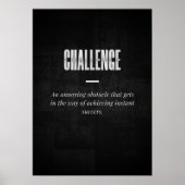Herausforderung Poster (Vorne)