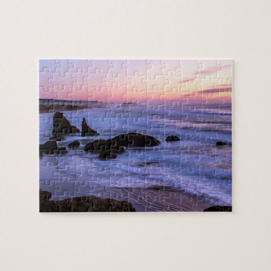 Herausforderung Schönes Oregon Coast Beach Puzzle (Horizontal)