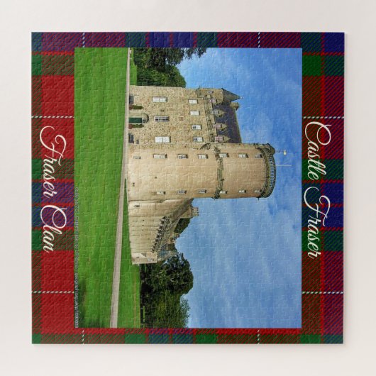 Herausforderung Schottisches Schloss Fraser Clan P Puzzle (Horizontal)